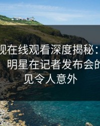蘑菇影视在线观看深度揭秘：丑闻风波背后，明星在记者发布会的角色罕见令人意外
